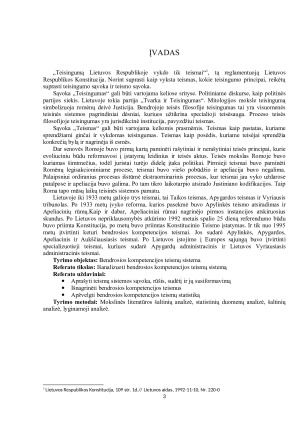 BENDROSIOS KOMPETENCIJOS TEISMŲ SISTEMA. Paveikslėlis 3
