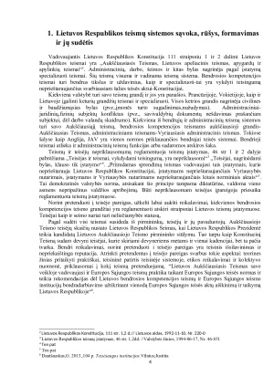 BENDROSIOS KOMPETENCIJOS TEISMŲ SISTEMA. Paveikslėlis 4