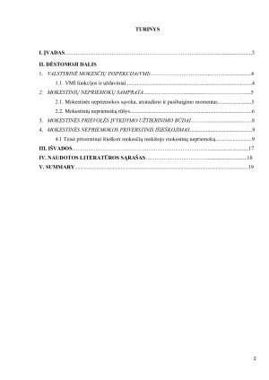 PRIVERSTINIS MOKESČIO IR SU JUO SUSIJUSIŲ SUMŲ IŠIEŠKOJIMAS. Paveikslėlis 2
