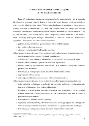 PRIVERSTINIS MOKESČIO IR SU JUO SUSIJUSIŲ SUMŲ IŠIEŠKOJIMAS. Paveikslėlis 4