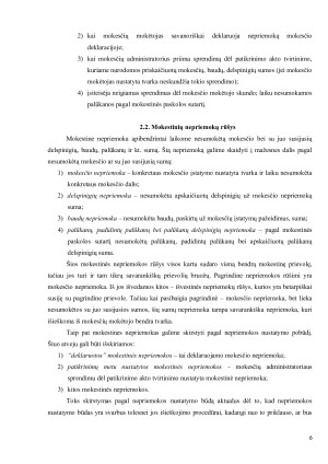 PRIVERSTINIS MOKESČIO IR SU JUO SUSIJUSIŲ SUMŲ IŠIEŠKOJIMAS. Paveikslėlis 6