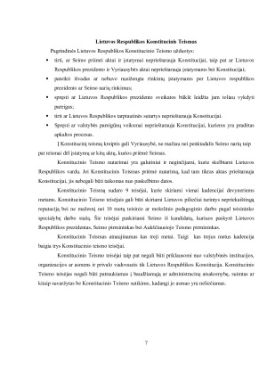 LIETUVOS RESPUBLIKOS TEISMŲ SISTEMA. Paveikslėlis 7