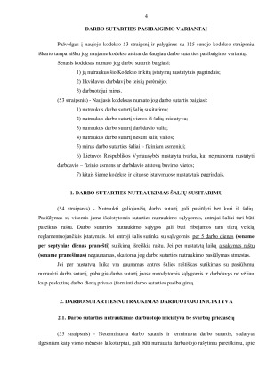 DARBO SUTARTIES NUTRAUKIMO PAGRINDAI. Paveikslėlis 4