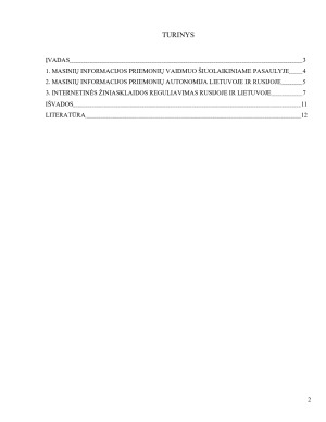 MASINIŲ INFORMACIJOS PRIEMONIŲ ĮSTATYMINIS REGULIAVIMAS LIETUVOJE IR RUSIJOJE. Paveikslėlis 2