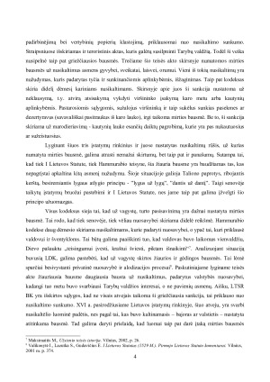 MIRTIES BAUSMĖ NUSIKALTIMŲ RŪŠYS, (UŽ KURIUOS JI TAIKOMA), VYKDYMO BŪDAI, VIETOS IR T.T.. Paveikslėlis 4