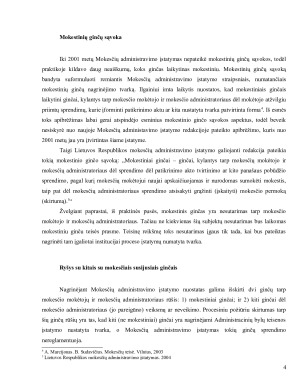 Mokestiniai ginčai ir jų nagrinėjimo tvarka. Paveikslėlis 4