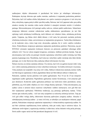 AUDITO TEISINIS REGLAMENTAVIMAS LIETUVOJE. Paveikslėlis 7