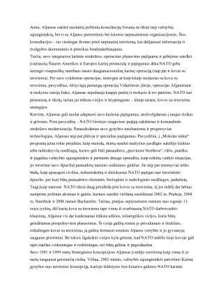 KOVOS SU TERORIZMU DERINIMAS TARPTAUTINĖJE POLITIKOJE. Paveikslėlis 8