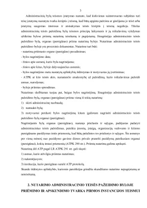 NUTARIMAS ADMINISTRACINĖS TEISĖS PAŽEIDIMŲ BYLOJE. Paveikslėlis 3