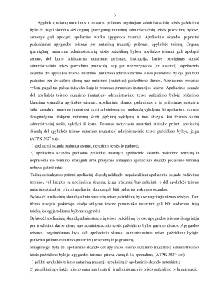 NUTARIMAS ADMINISTRACINĖS TEISĖS PAŽEIDIMŲ BYLOJE. Paveikslėlis 6