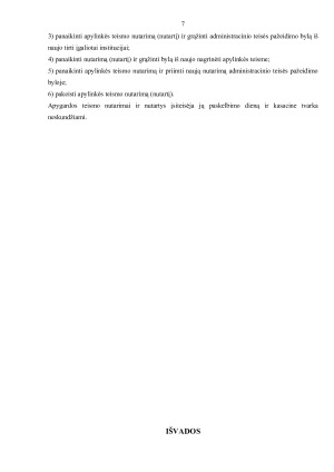 NUTARIMAS ADMINISTRACINĖS TEISĖS PAŽEIDIMŲ BYLOJE. Paveikslėlis 7