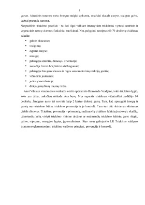 TRIUKŠMO VALDYMAS. Paveikslėlis 4