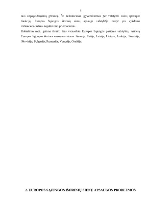 EUROPOS SĄJUNGOS IŠORINĖS SIENOS. Paveikslėlis 4