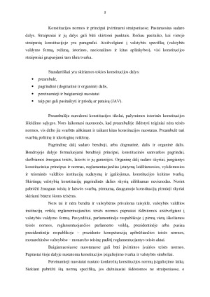 LIETUVOS RESPUBLIKOS KONSTITUCIJOS STRUKTŪRA. Paveikslėlis 5