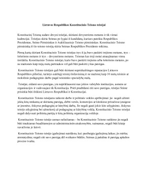 Lietuvos Respublikos Konstitucinio Teismo funkcijos ir įgaliojimai. Paveikslėlis 6
