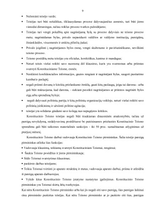 LIETUVOS RESPUBLIKOS KONSTITUCINIO TEISMO SUDĖTIS IR SUDARYMO TVARKA. Paveikslėlis 10