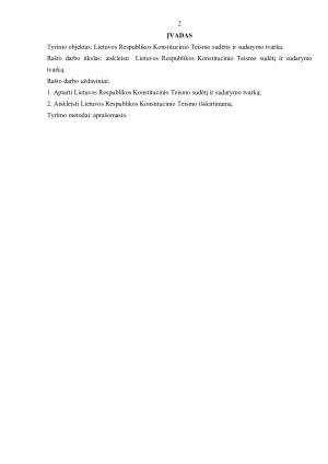 LIETUVOS RESPUBLIKOS KONSTITUCINIO TEISMO SUDĖTIS IR SUDARYMO TVARKA. Paveikslėlis 3