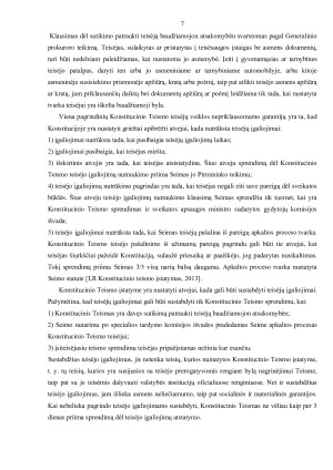 LIETUVOS RESPUBLIKOS KONSTITUCINIO TEISMO SUDĖTIS IR SUDARYMO TVARKA. Paveikslėlis 8