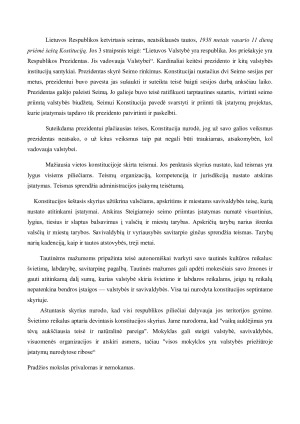 LIETUVOS TEISĖS SISTEMOS RAIDA. NACIONALINĖS TEISĖS, KŪRIMO KONSTITUCINIAI PRINCIPAI. Paveikslėlis 10