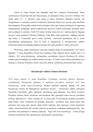 LIETUVOS TEISĖS SISTEMOS RAIDA. NACIONALINĖS TEISĖS, KŪRIMO KONSTITUCINIAI PRINCIPAI. Paveikslėlis 9