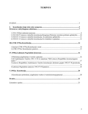 Lietuvos valstybės konstitucijų ypatumai. Paveikslėlis 2