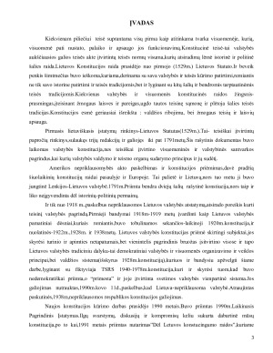 Lietuvos valstybės konstitucijų ypatumai. Paveikslėlis 3
