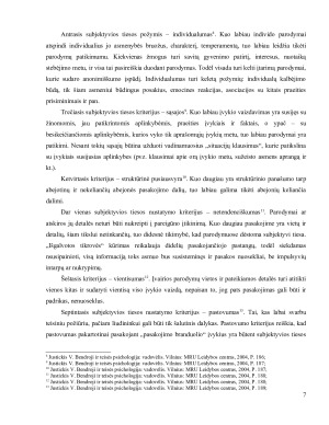 Liudininkas, sakantis netiesą. Subjektyvios tiesos išaiškinimas. Paveikslėlis 7