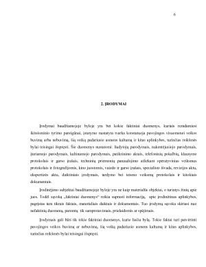 Įrodinėjimas baudžiamajame procese ir įrodymų klasifikacija. Paveikslėlis 6