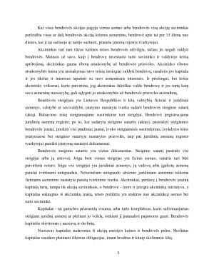 Juridinių asmenų klasifikacija pagal civilinės atsakomybės ribas. Paveikslėlis 5