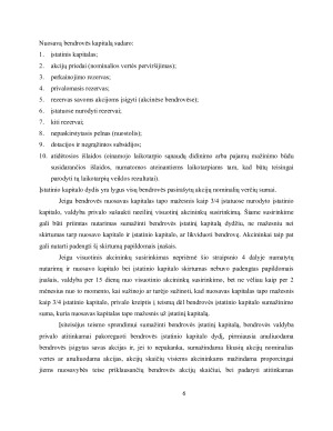 Juridinių asmenų klasifikacija pagal civilinės atsakomybės ribas. Paveikslėlis 6