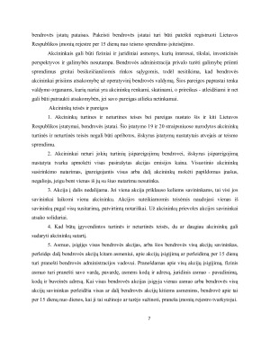 Juridinių asmenų klasifikacija pagal civilinės atsakomybės ribas. Paveikslėlis 7