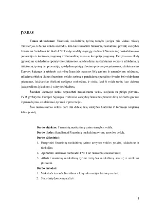 Finansinių nusikaltimų tyrimo tarnybos veikla. Paveikslėlis 3