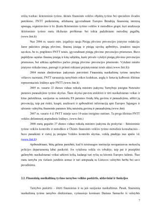 Finansinių nusikaltimų tyrimo tarnybos veikla. Paveikslėlis 7