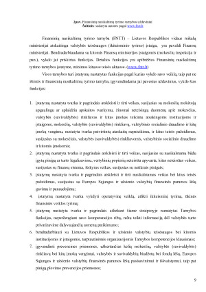 Finansinių nusikaltimų tyrimo tarnybos veikla. Paveikslėlis 9