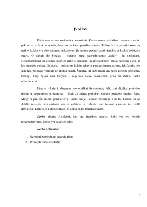 FRANŠIZĖS SUTARTYS. Paveikslėlis 3