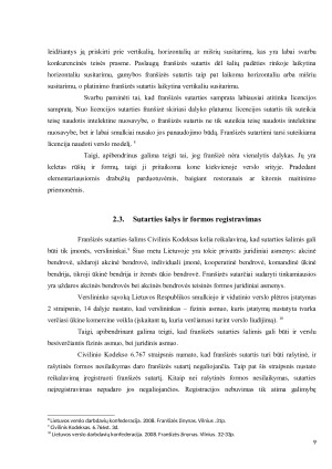 FRANŠIZĖS SUTARTYS. Paveikslėlis 9