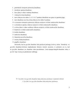 GYVYBĖS IR NE GYVYBĖS DRAUDIMO ŠAKŲ ATSKYRIMO PRIEŽASTYS IR PRAKTINĖ REIKŠMĖ. Paveikslėlis 8