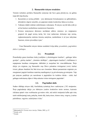 HAMURABIO TEISYNAS. Paveikslėlis 5