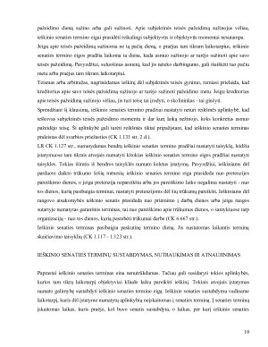 Ieškinio senatis ir įgyjamoji senatis. Paveikslėlis 10