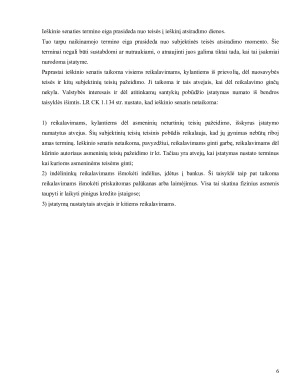 Ieškinio senatis ir įgyjamoji senatis. Paveikslėlis 6
