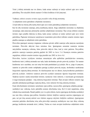 Ieškinio senatis ir įgyjamoji senatis. Paveikslėlis 9