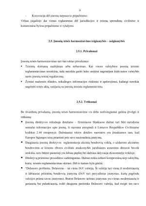ĮMONIŲ TEISĖS HARMONIZAVIMAS EUROPOS BENDRIJOJE. Paveikslėlis 9