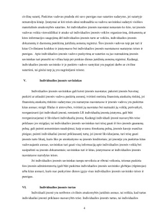 INDIVIDUALIOS ĮMONĖS STEIGIMAS. Paveikslėlis 4