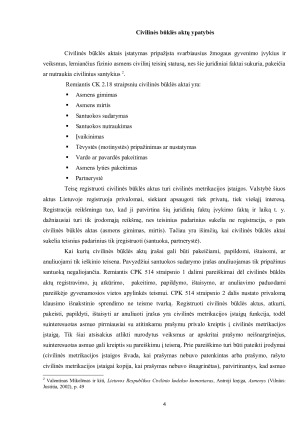 BYLOS DĖL CIVILINĖS BŪKLĖS AKTŲ REGISTRAVIMO, ĮRAŠŲ ATKŪRIMO, PAKEITIMO, PAPILDYMO, IŠTAISYMO AR ANULIAVIMO. Paveikslėlis 4