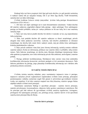 Civilinių sutarčių samprata, rūšys ir sudarymo tvarka. Paveikslėlis 8