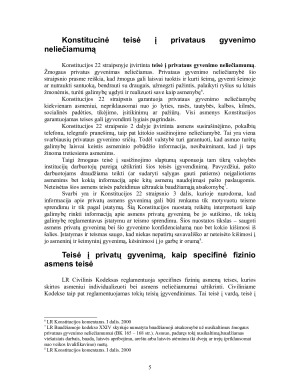 Ar asmens privačios informacijos paskleidimas visais atvejais yra laikytinas žmogaus privataus gyvenimo neliečiamumo pažeidimu. Paveikslėlis 5