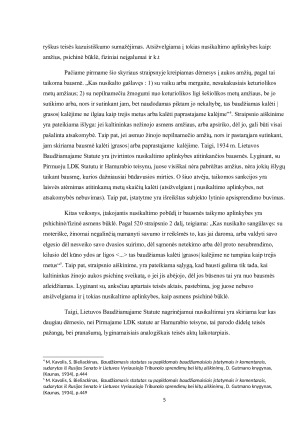 Asmens lytinio apsisprendimo laisvės principai ir normos. Paveikslėlis 5