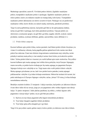 ATLEIDIMO NUO PREKIŲ KILMĖS DOKUMENTŲ PATEIKIMO ATVEJAI IR JŲ TAIKYMO TVAKA. Paveikslėlis 5