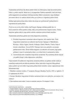 ATLEIDIMO NUO PREKIŲ KILMĖS DOKUMENTŲ PATEIKIMO ATVEJAI IR JŲ TAIKYMO TVAKA. Paveikslėlis 6