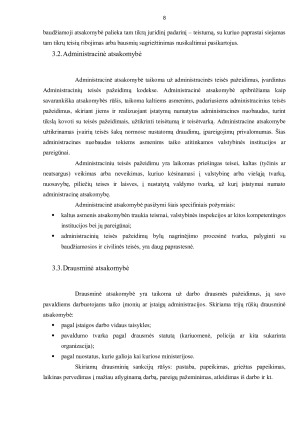 Atsakomybės už mokesčių įstatymų pažeidimus rūšys, jų ypatumai. Paveikslėlis 8